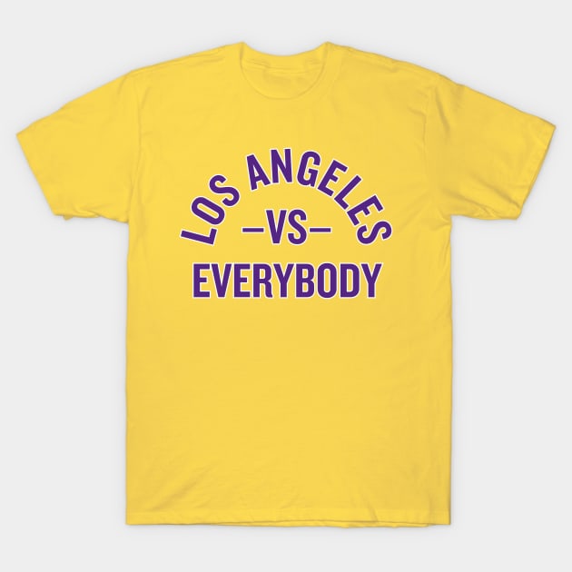 LA vs. Everybody! T-Shirt by capognad